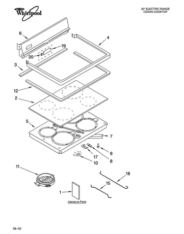 Cooktop parts