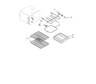 Whirlpool WLE83300 oven parts, miscellaneous parts diagram