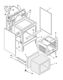 Oven chassis parts