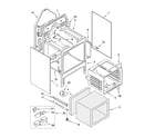 Whirlpool WLP32200 oven chassis parts diagram