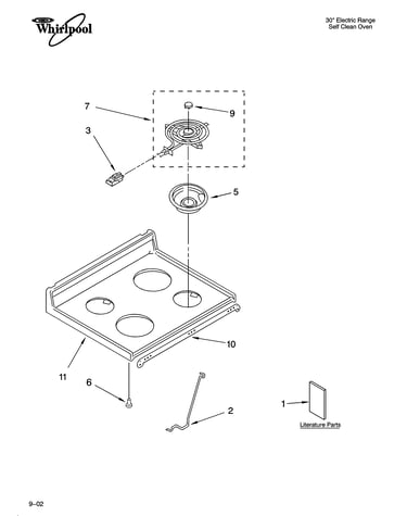 Cooktop parts