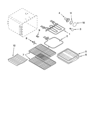 Oven parts, miscellaneous parts