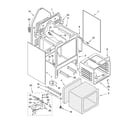 Whirlpool WLP34900 oven chassis parts diagram