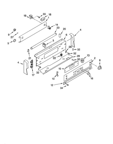 Control panel parts