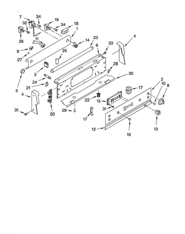 Control panel parts