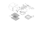 Whirlpool WLP85800 oven parts, miscellaneous parts diagram
