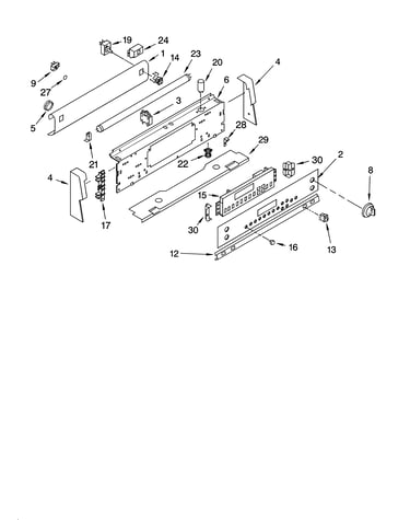 Control panel parts