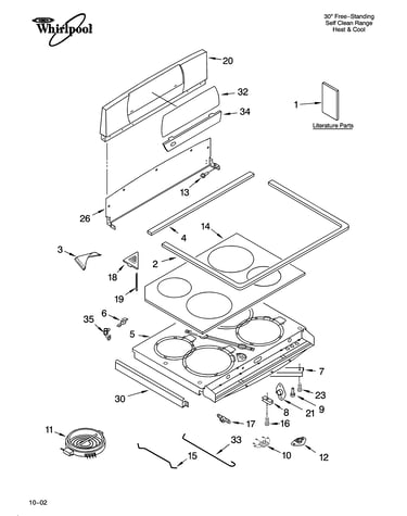 Cooktop parts