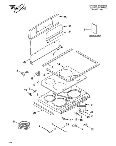 Cooktop parts