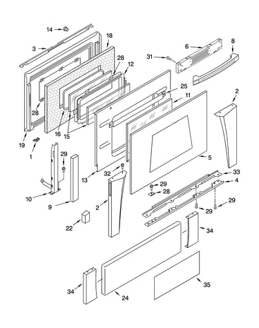 Door and drawer parts