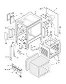 Oven chassis parts