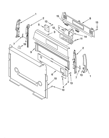 Control panel parts