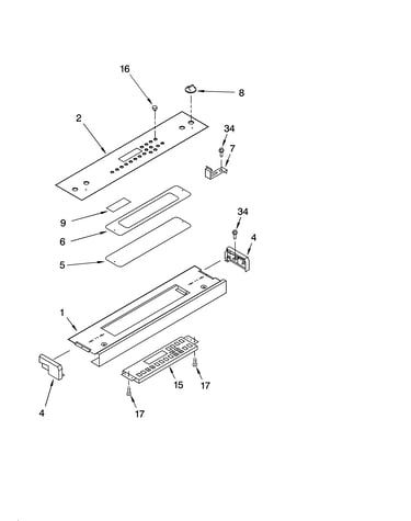 Control panel parts