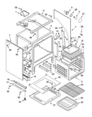 Oven chassis parts