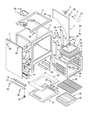 Oven chassis parts