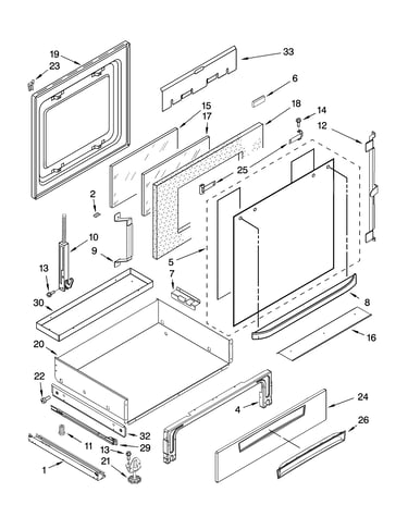 Door and drawer parts