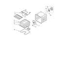 Whirlpool YGY398LXPQ02 internal oven parts diagram