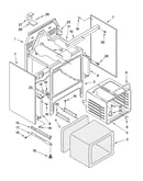 Oven chassis parts