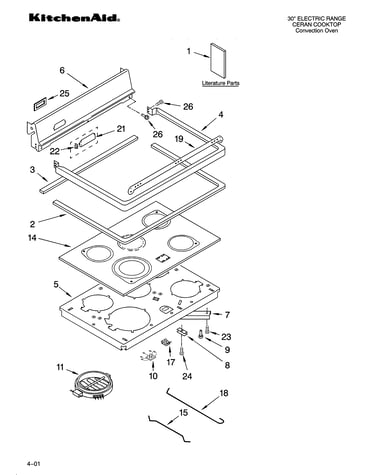 Cooktop parts