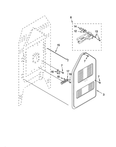 Rear chassis parts