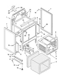 Oven chassis parts