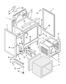 Oven chassis parts