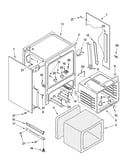 Oven chassis parts