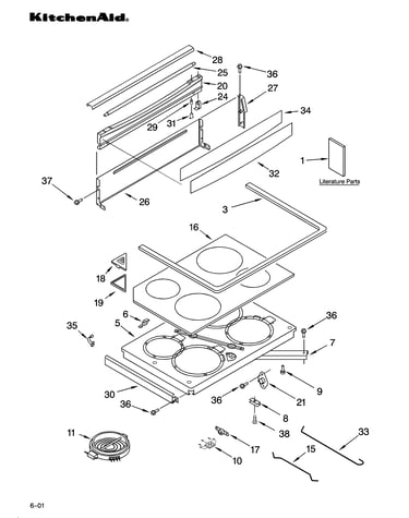 Cooktop parts