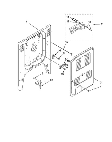 Rear chassis parts