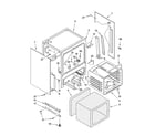 KitchenAid YKERC607HT8 oven chassis parts diagram