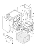 Oven chassis parts