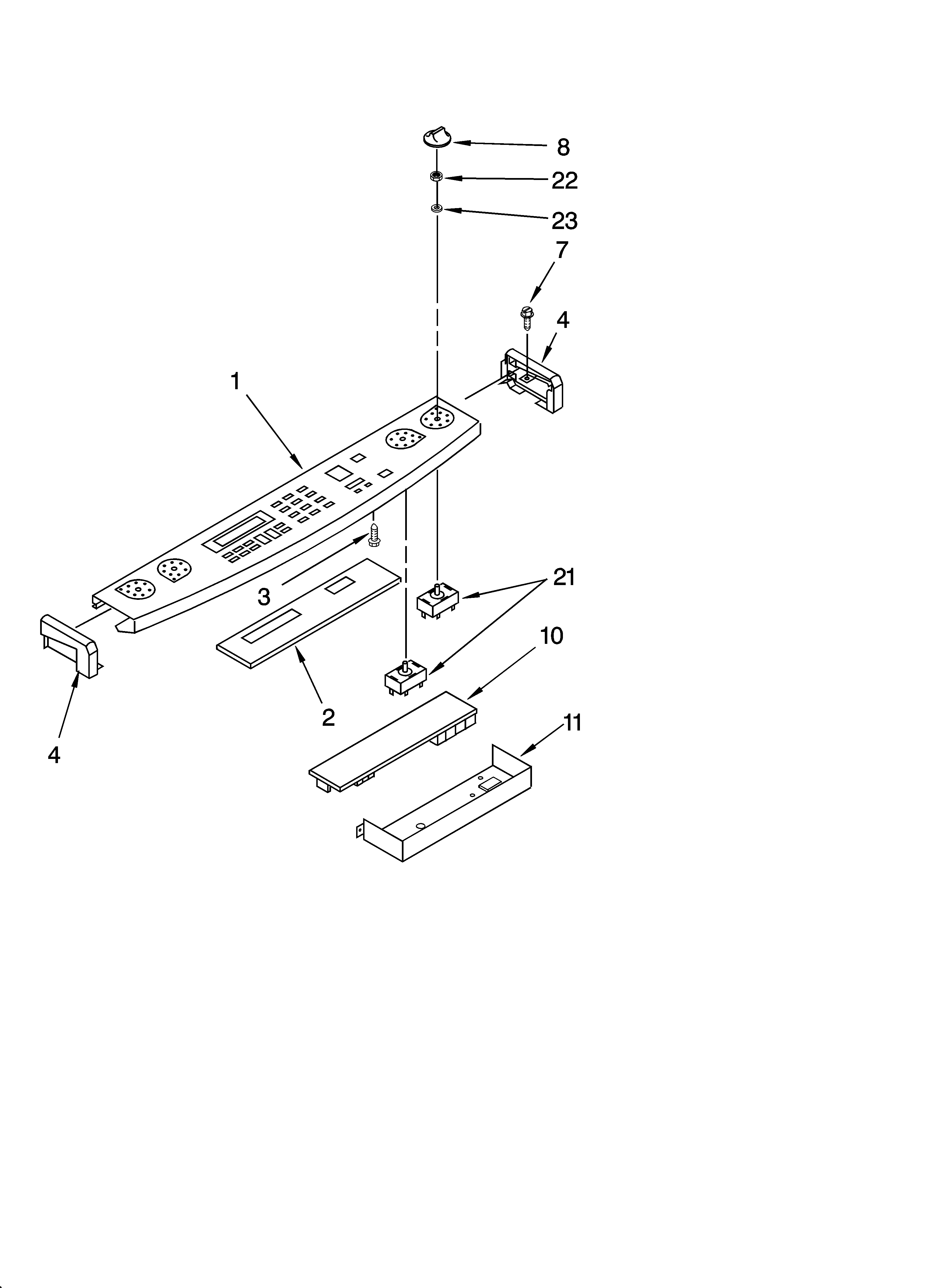 CONTROL PANEL PARTS