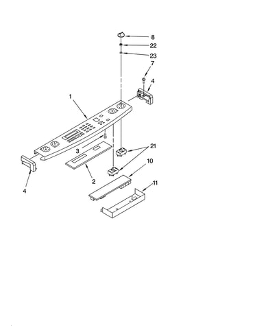 Control panel parts