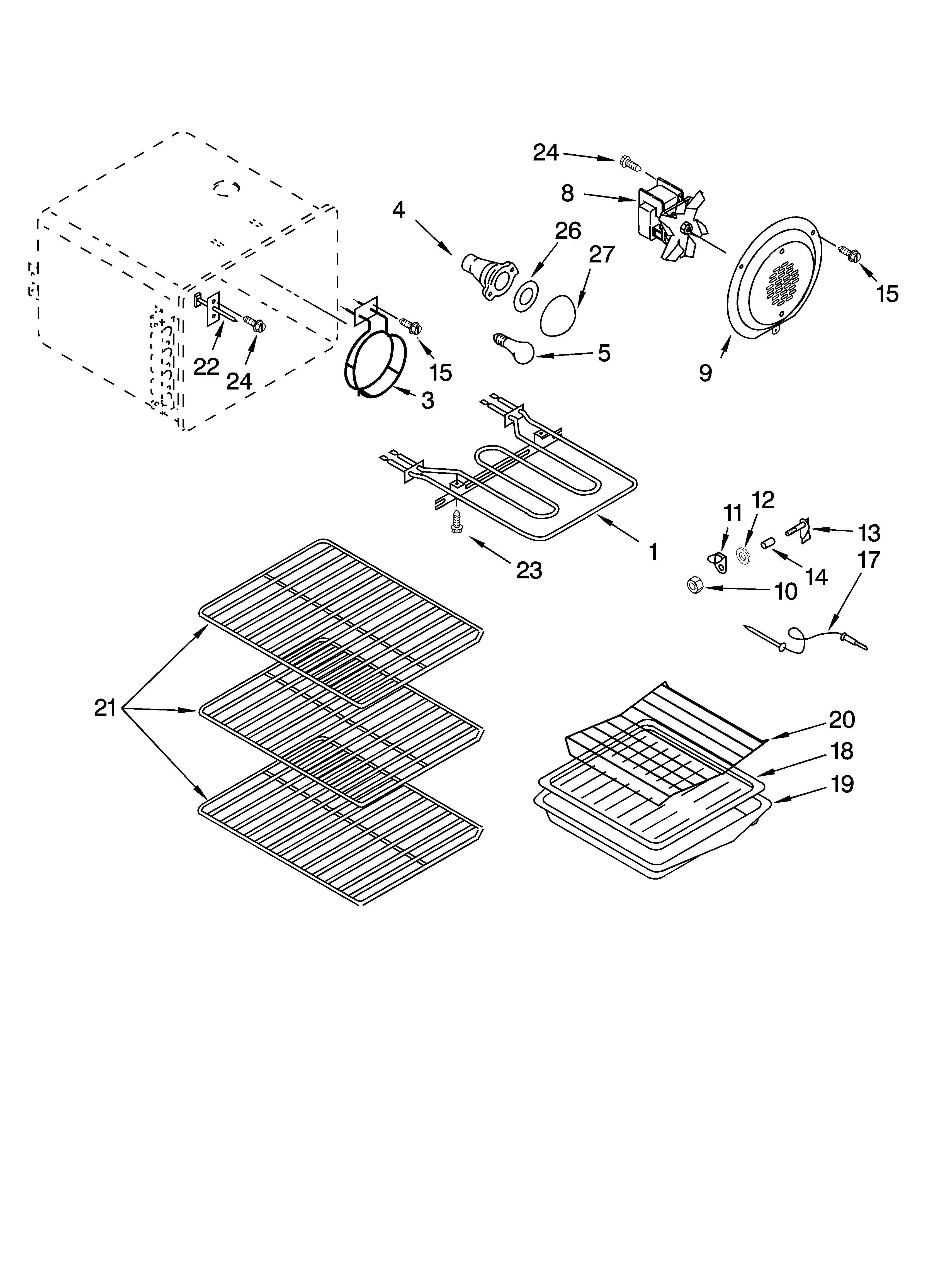 Oven parts