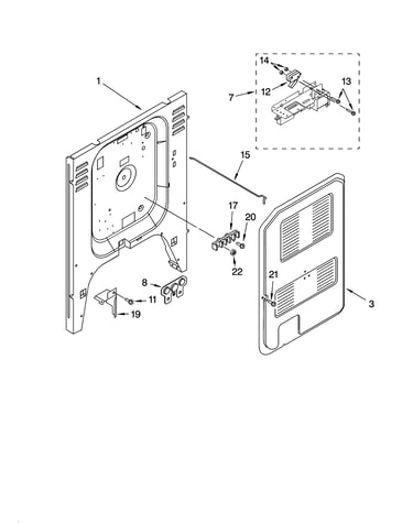 Rear chassis parts