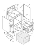 Oven chassis parts