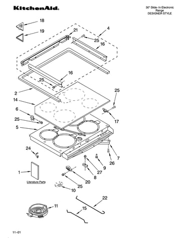 Cooktop parts