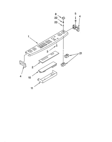 Control panel parts