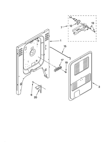 Rear chassis parts, miscellaneous parts