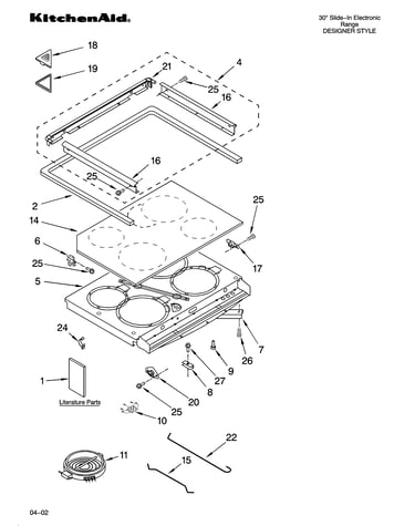 Cooktop parts