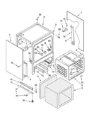 Oven chassis parts