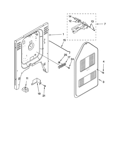 Rear chassis parts