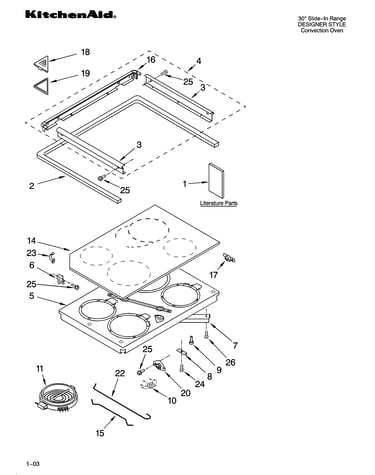 Cooktop parts