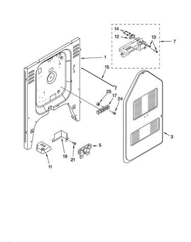 Rear chassis parts