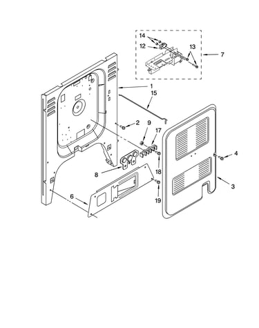 Rear chassis parts, miscellaneous parts