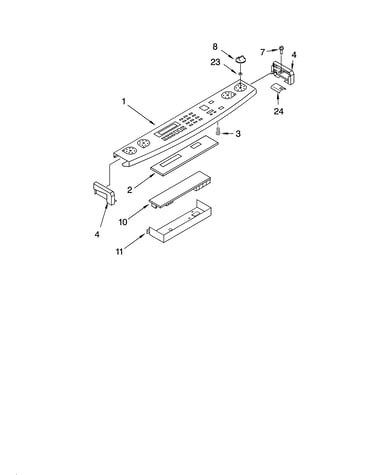 Control panel parts