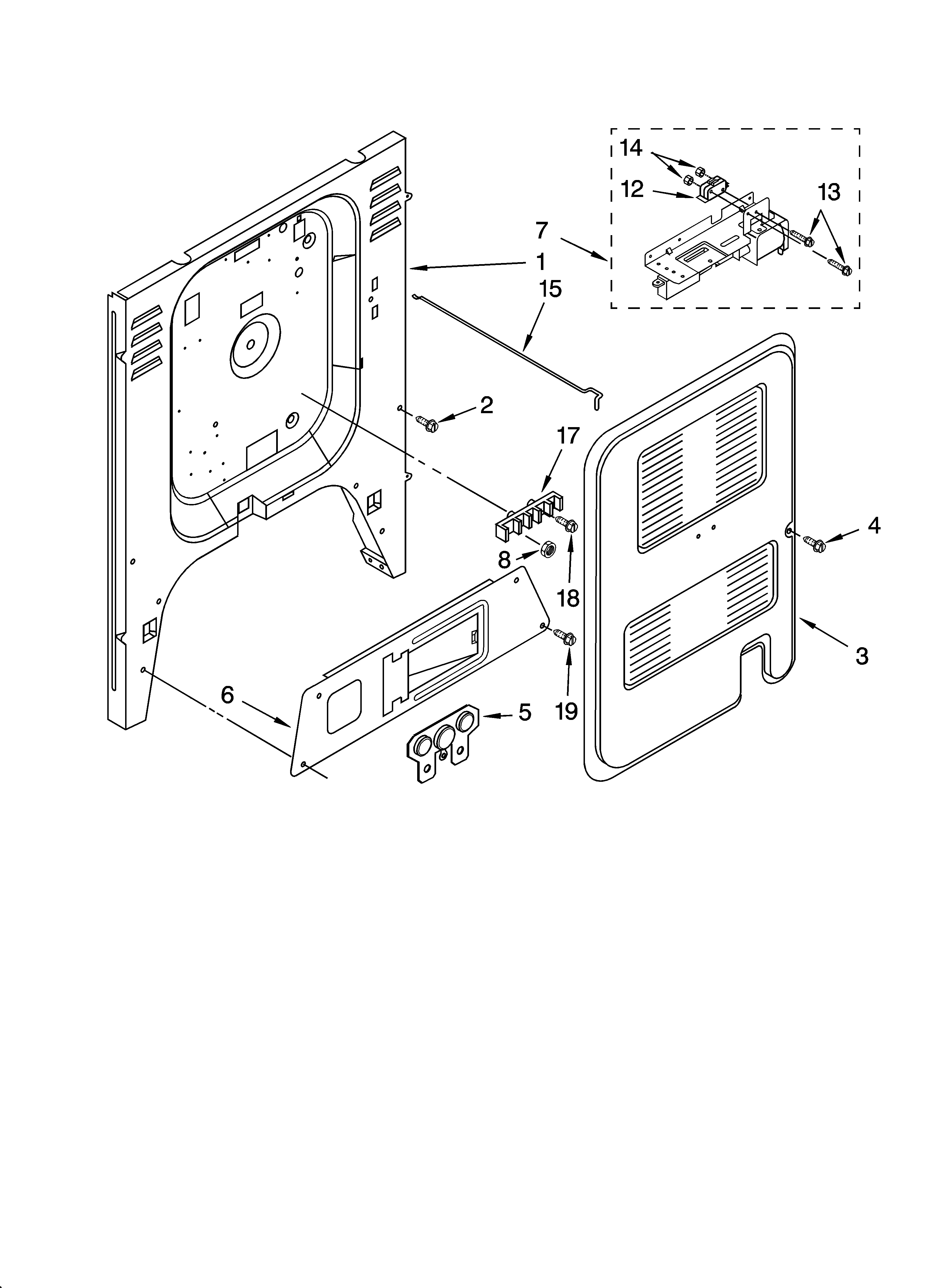 REAR CHASSIS PARTS, MISCELLANEOUS PARTS