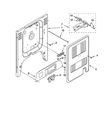 Rear chassis parts, miscellaneous parts
