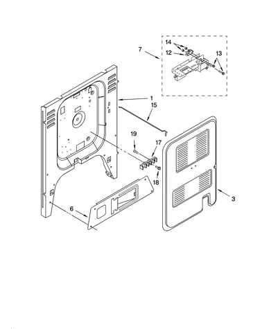 Rear chassis parts, miscellaneous parts