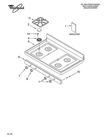 Cooktop parts